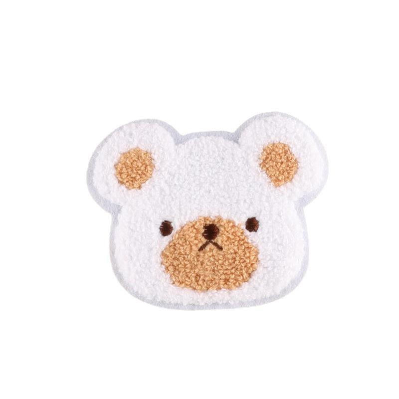 Chenille Cartoon Bear & Penguin Embroidery Patch - Clothing Accessories