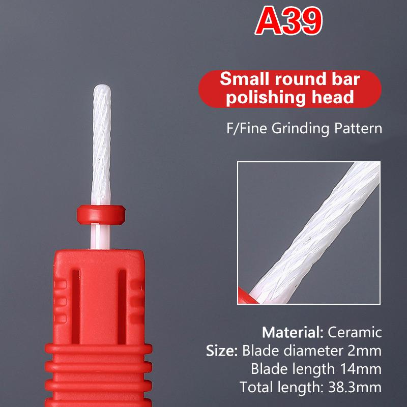 

Керамическая фреза Насадка для ногтевой дрели Электрический маникюр Педикюр Фрезерные насадки Машинка Файлы Инструменты для нейл-арта Оборудование