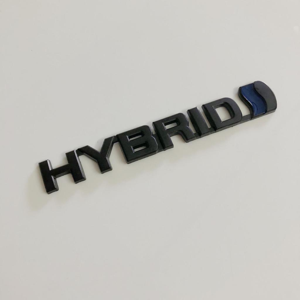 Hybrid Car Tail Metal Sticker for Corolla