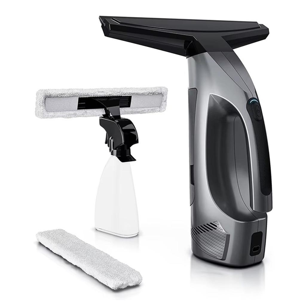 Window Cleaning Robot Handheld Electric Glass Cleaner 2000Pa Powerful Suction Power By Rechargeable Battery with 11