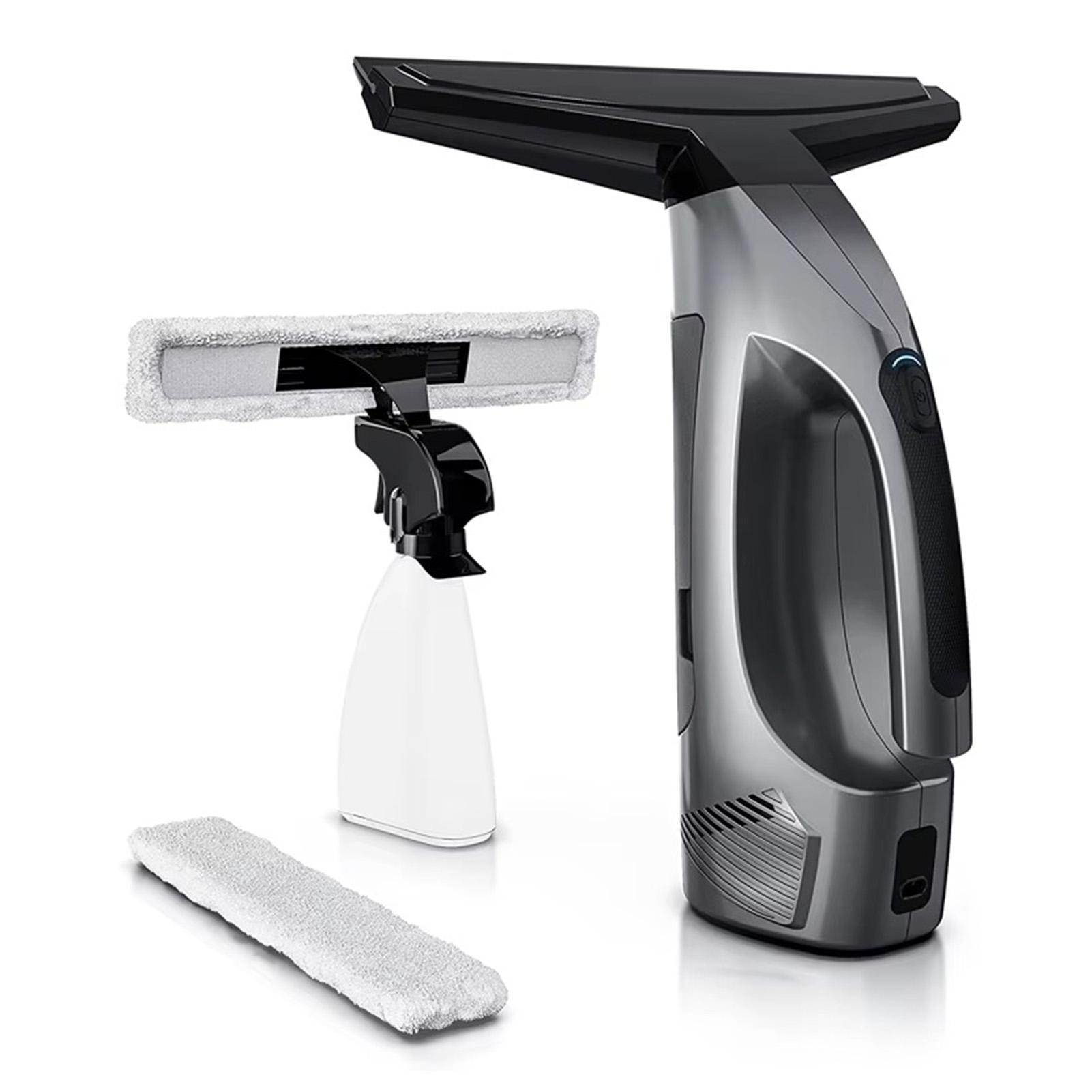 Window Cleaning Robot Handheld Electric Glass Cleaner 2000Pa Powerful Suction Power By Rechargeable Battery with 11