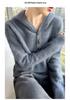 Autumn & Winter Women's Mink Velvet Knit Twist Hoodie - Heavyweight, Loose Fit, Casual Cashmere Sweater