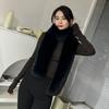 Double-sided Fluffy Lengthened Thickened Scarf Shawl Scarf High-end New Warm Imitation Fox Women's Scarf