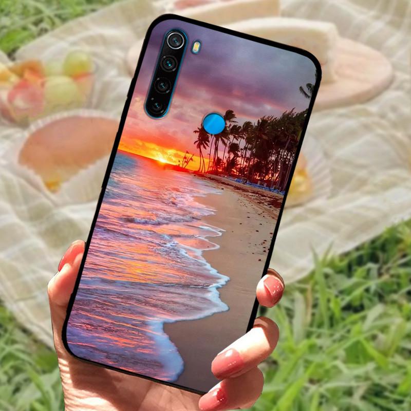 Phone Case For Xiaomi Redmi Note 8T Case Soft Silicone Cover Bumper For Redmi Note 8 Pro Coque Note8 Cartoon Animal Fundas Shell