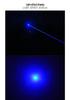 20x60mm 450nm 100mW Blue Light Laser Positioning Module for Stage Lighting
