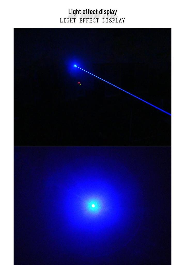 20x60mm 450nm 100mW Blue Light Laser Positioning Module for Stage Lighting