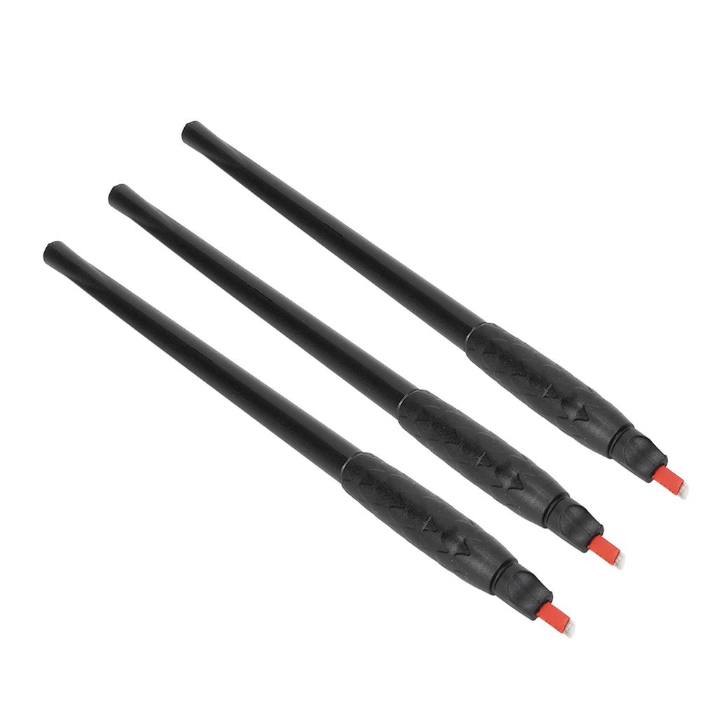 10pcs 12F Microblading Pen Home Salon Ergonomic Disposable Manual Eyebrow Eyeliner Lips Tattoo Pen