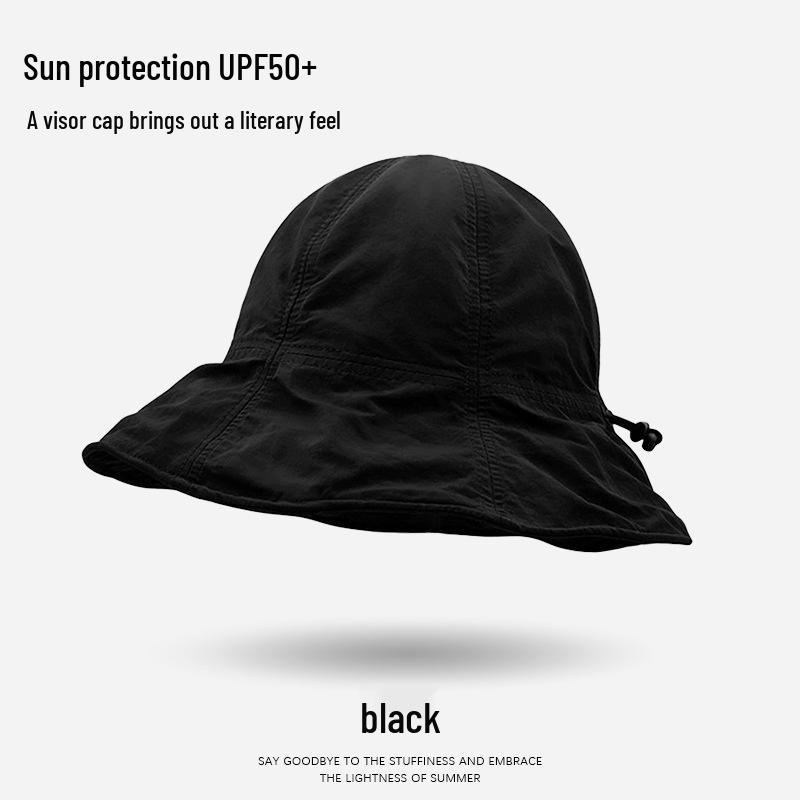Men's Quick-Dry Color Block Sun Hat, UPF Sun Protection, Waterproof & Breathable; Ideal for Spring/Summer Outdoor Hiking & Sports.
