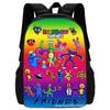 Kids Cartoon Backpack Elementary School Students Large Capacity Ergonomic Design Cotton Lining Oxford Fabric