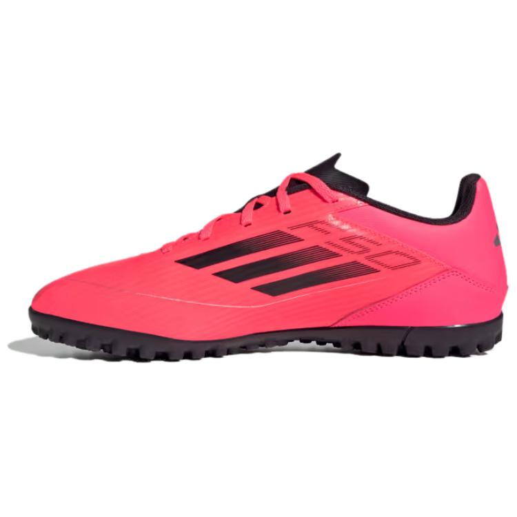 Adidas F50 Club Comfortable Fashion Ultra-Fine Leather Non-Slip Wear-Resistant Soccer Shoes Men Soccer Shoes Red Black IF1347