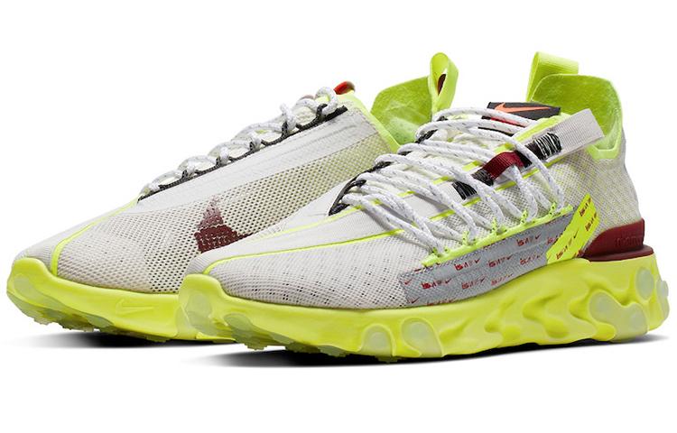 Nike React Runner Ispa Platinum Tint Volt Glow Team Red CT2692-002
