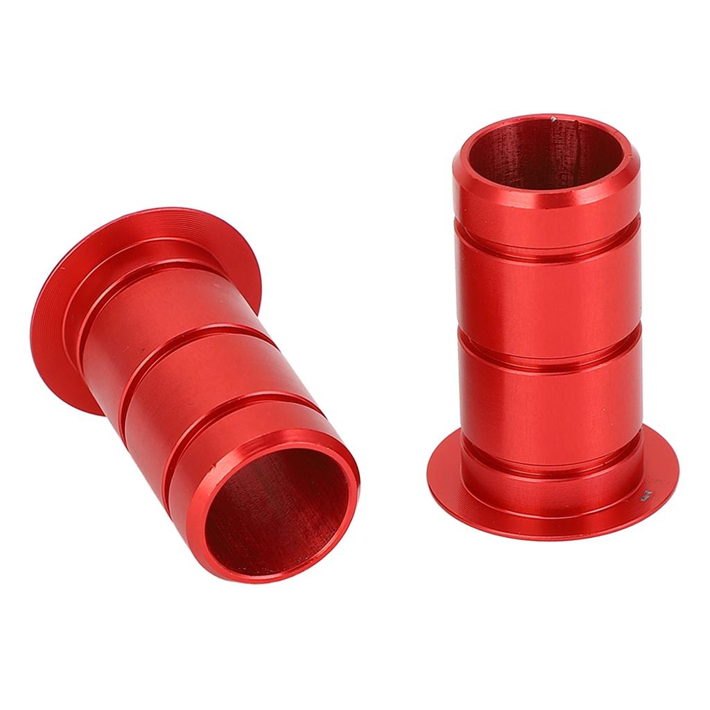 Mountain Road Cycle Hub Thru Axle Adapter 15MM To 12MM Front Thru Axle Adapter Aluminum Alloy Red