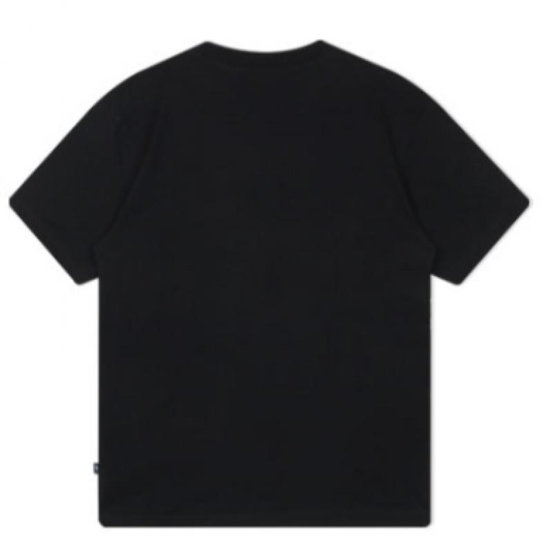 Tシャツ・カットソー New Balance Men's Black Fitness T-Shirt MT51918-BK Fitness Center T-Shirt - New Balance