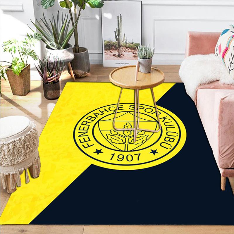 Fenerbahce Sports Club Rug Floor Mat for Living Room or Bedroom Soft and Comfortable Carpet a Gift for Birthday and Holiday.NFF0928285