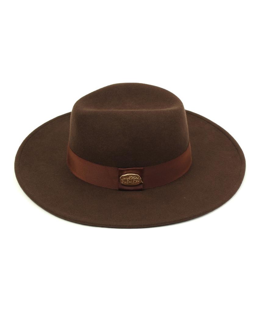 Yunibeosyeolkemiseuteuli Br Line Wool Brown Fedora