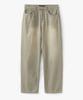 Le Mad Damage-Dyed Denim Pants - Gray