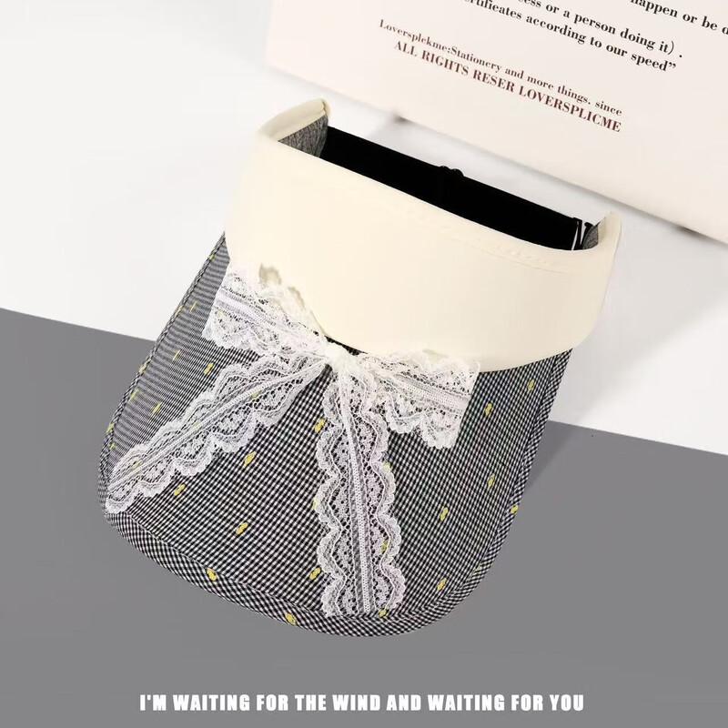 

JIAOXIU Women s Bowknot Summer Visor 2-Pack