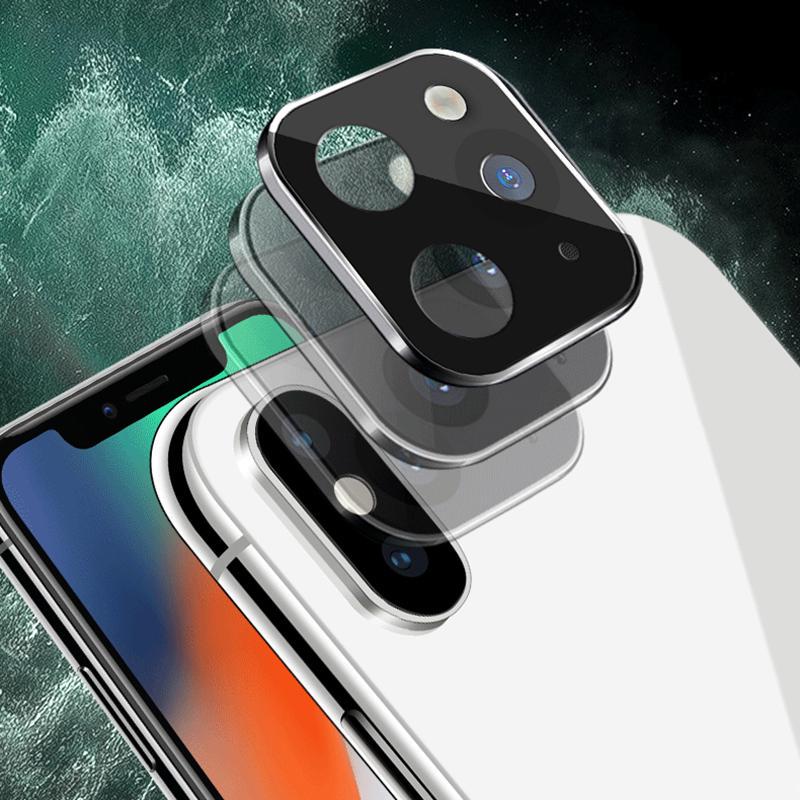 XS Max Change 11 pro Max Black Modified Camera Lens Seconds Change Cover for iPhone Xs Max Change to IPhone11 Pro Integrated Fake Lens Rear Protective Film