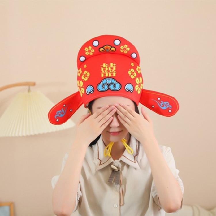 Traditional Groom Hat for Wedding Party and Photography Props Costume Hat