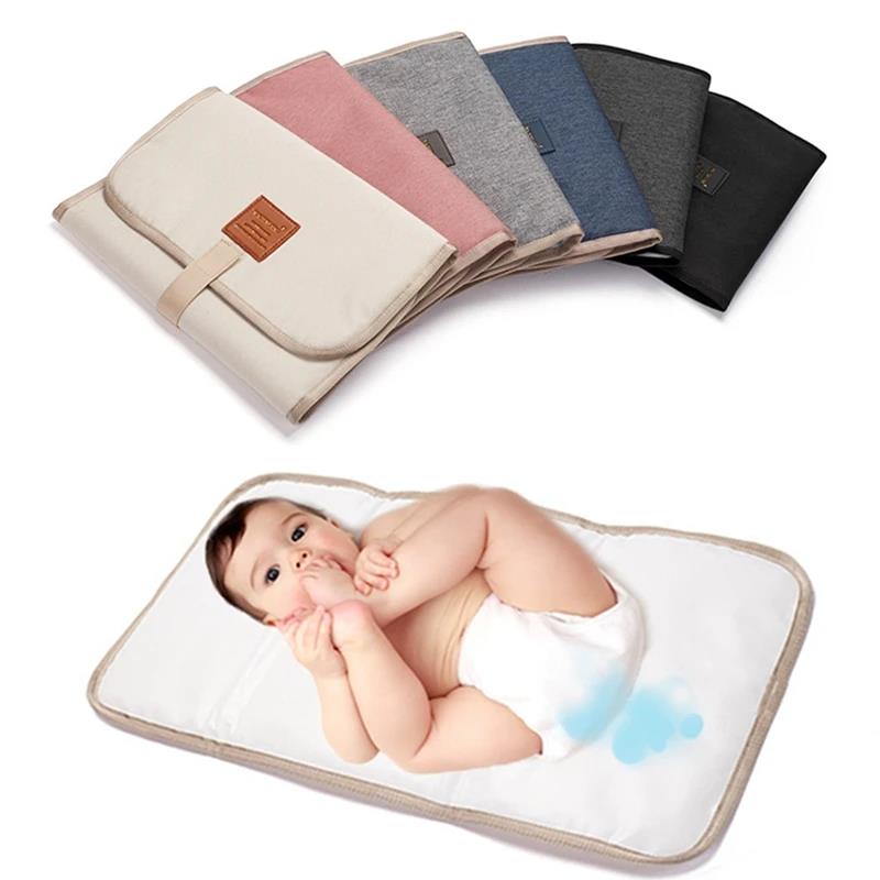 Practical Foldable Baby Diaper Changing Pad Waterproof Newborn Portable Toddler Table Durable Oxford Sheet