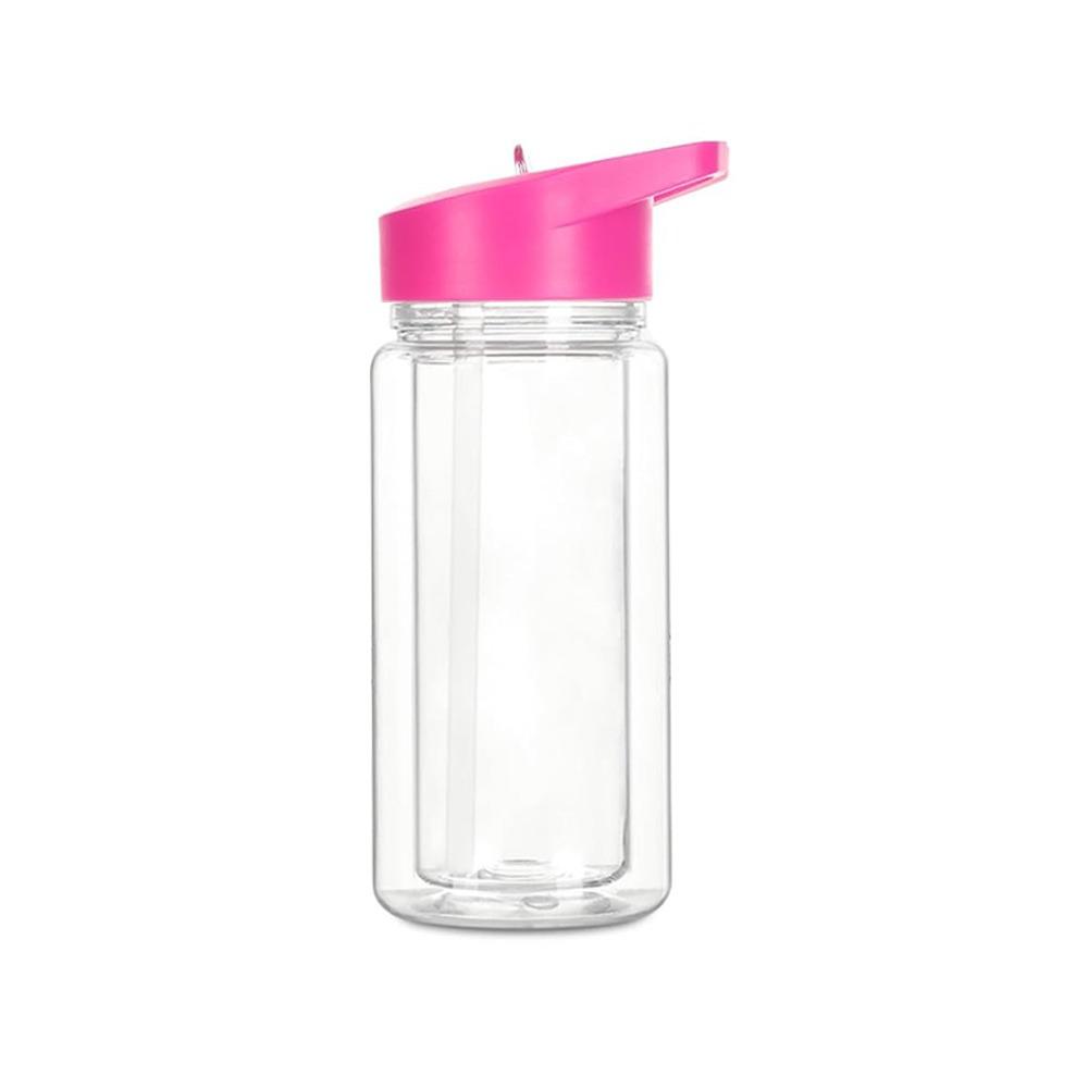 NEW 300ml Capacity Snow Globe Tumbler Reusable Break-Resistant Water Bottles Double Layers Pre-Drilled Mason Jar Cups Children