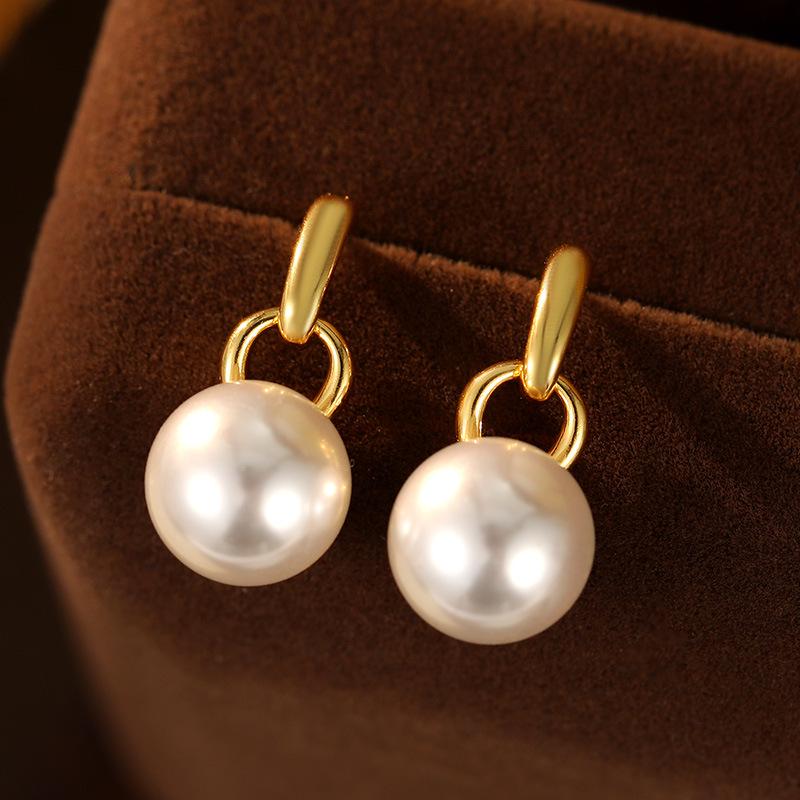 

Серьги Banyan Tree из серебра S925 со звездой и жемчугом - Высококлассная осенне-зимняя мода для женщин S925 Silver