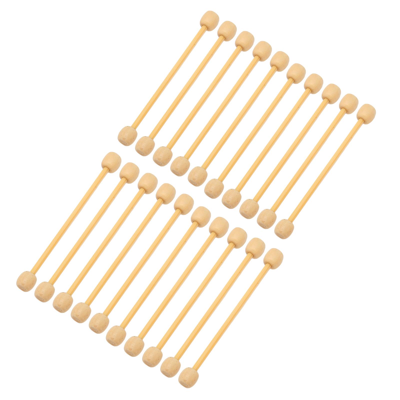 

20 шт. Мини-деревянные подвесные стержни для гобеленов, бамбуковые деревянные мини-шесты для гобеленов, деревянные палочки для рукоделия