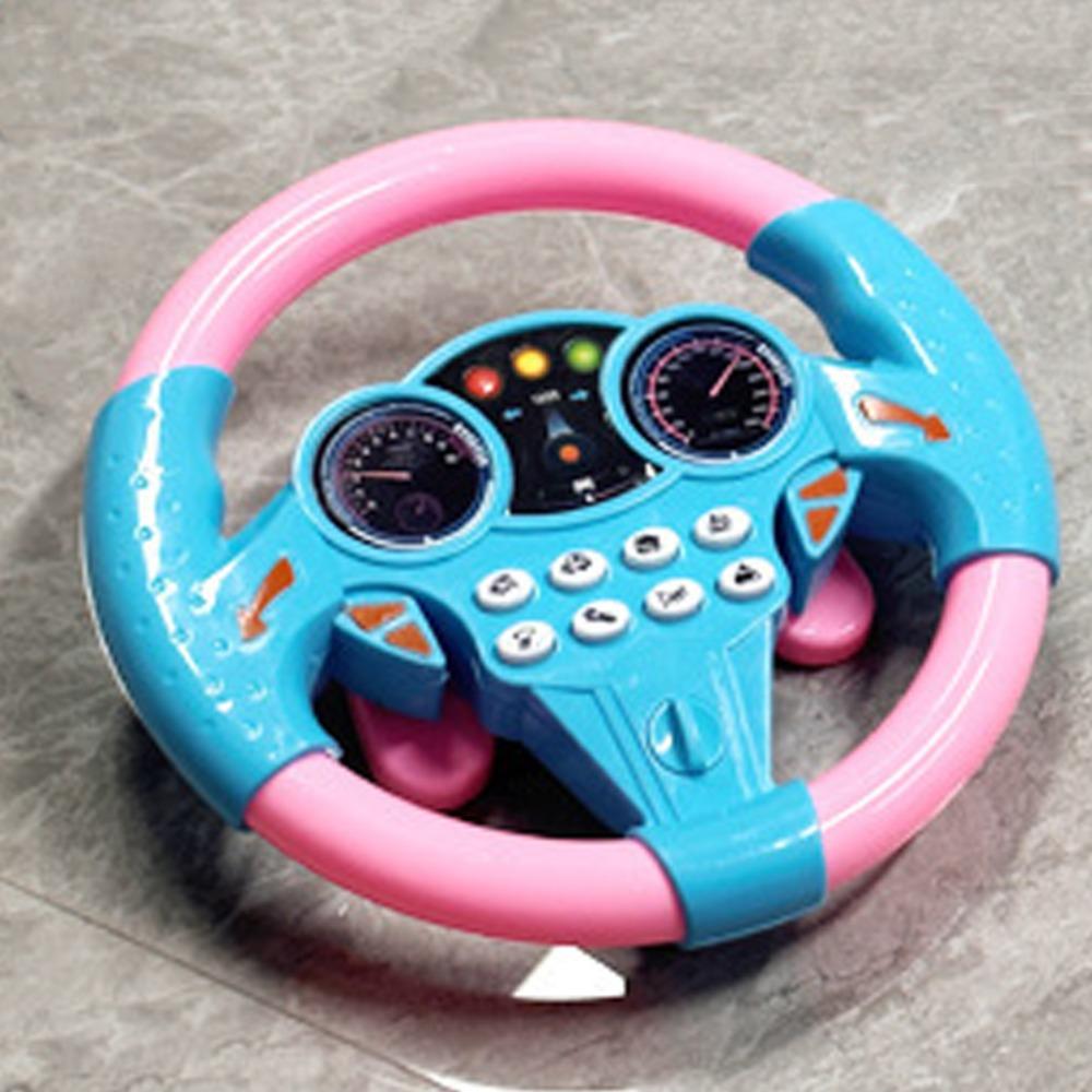 Multi Functional Educational Stroller Steering Wheel Simulate Driving Car Toy Kids Toys