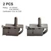 2pcs For-Refrigerator Home Improvement Door Light S Witch Plastic Wide-Range Voltage Inputs Brand New Push Button Switch Tools