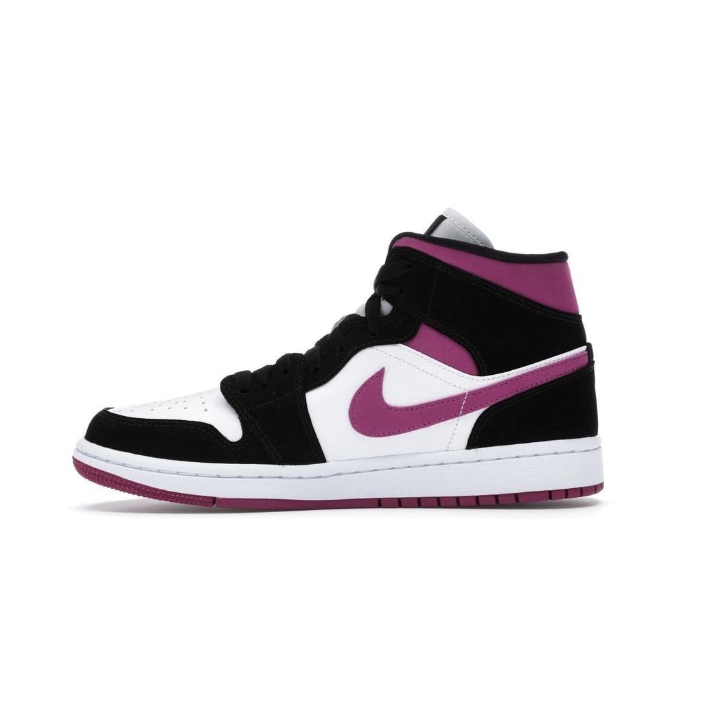Dámské tenisky Air Jordan 1 Mid Cactus Flower Černé Bílé BQ6472-005