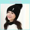 Winter Knitted Fashion Hat Charm Women Adjustable Winter Warm Woolen Hats