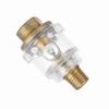 1 4  BSP Mini In Line Air Tool Oil Lubricator Oiler Compressor Pipe Automatic Lubrication