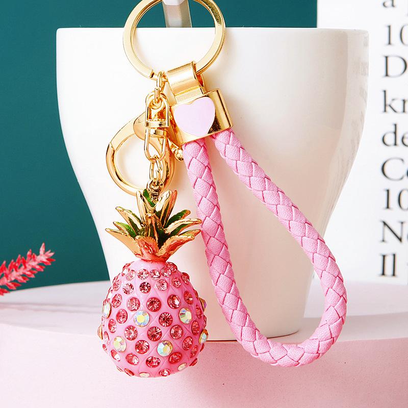 Creative Bling Rhinestone Watermelon Fine Workmanship Portable Bag Pendant Fashion Jewelry Decor Gift For Friends Bag Charm