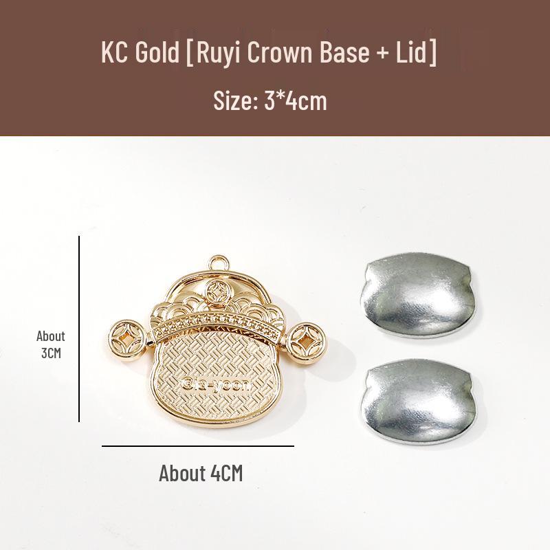 Song Brocade DIY Jewelry & Accessories Set: Necklace, Car Pendant, Earrings, Brooch, Hair Clip, Rope, Handmade Gift Materials.