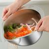 Rust-proof Vegetable Washing Basket Stainless Steel Strainer Bowl Set Drainer Basket  Salads Making