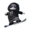 Bear Skateboard Car Ornament: Dashboard Center Console Cartoon for New Cars