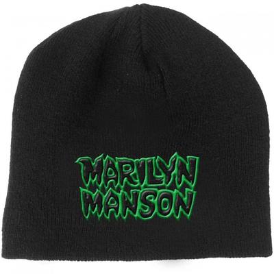 Marilyn Manson Unisex Adult Logo Beanie