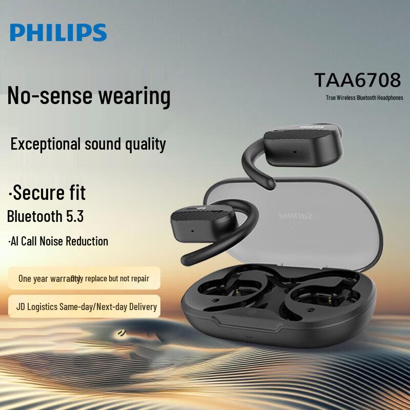 Philips TAA6708 True Wireless Open-Ear Sports Headphones