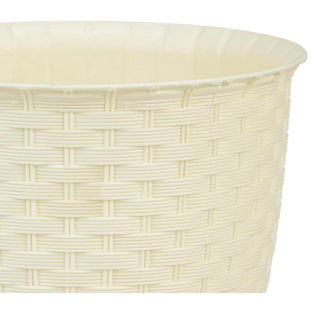 100% Virgin Plastic Round Pots for Plants|Unique Design|Indoor and Outdoor Flower Pot for Home/Office/Table/Garden