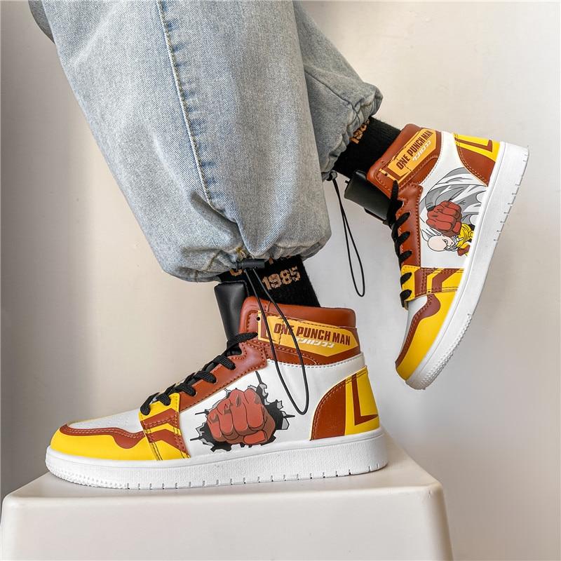 Hot Sale Yellow Men Anime Shoes Demon Slayer Men Shoes Fashion Couple Hip Hop Shoes Men Anime Sneakers Designer Frauen Schuhe Hot Sale Yellow Men Anime Shoes Demon Slayer Men Shoes Fashion Couple Hip Hop Shoes Men Anime Sneakers Designer Frauen Schuhe