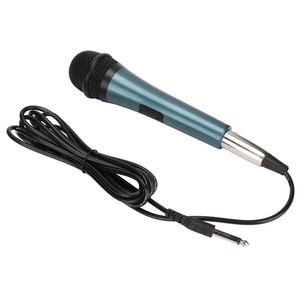 Dynamic Cable XLR Microphone Handheld Microphone Support for Speaker Mixer Amplifier Home Theater