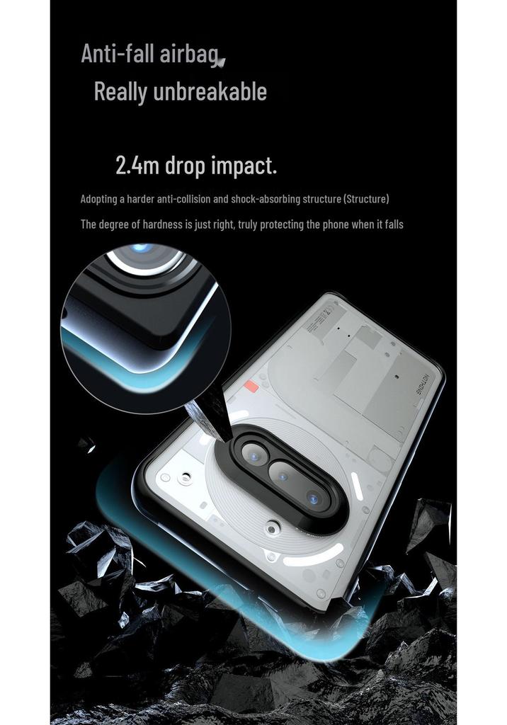 Nothing 3A Phone Case: Matte Skin-Feel, Airbag Anti-Drop, CMF2 Pro Compatible