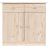 VidaXL Buffet ALTA 77x35x73 cm bois massif de pin 353941