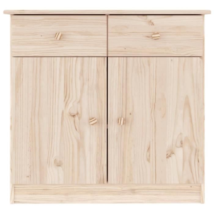 VidaXL Buffet ALTA 77x35x73 cm bois massif de pin 353941