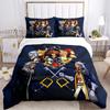 Fashion 3d Print Anime Game Kingdom Heart Bedding Set Single Twin Full Queen King Size Bed Set Adult Kid Bedroom Duvetcover Sets