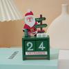 [Christmas Countdown Must-Have]Wooden Advent Calendar Decor | Festive Desktop Ornament & Countdown Calendar | Perfect Christmas Gift For Home Decor.
