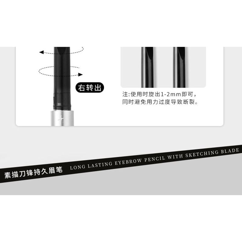 ROZO - Blade Sculpting Long-Lasting Eyebrow Pen - 3 Colors