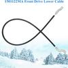 Snow Removal As Shown Drive Auger Cable Quick Replacement Snow Cable Front Lower Cable Designed For Winter Use