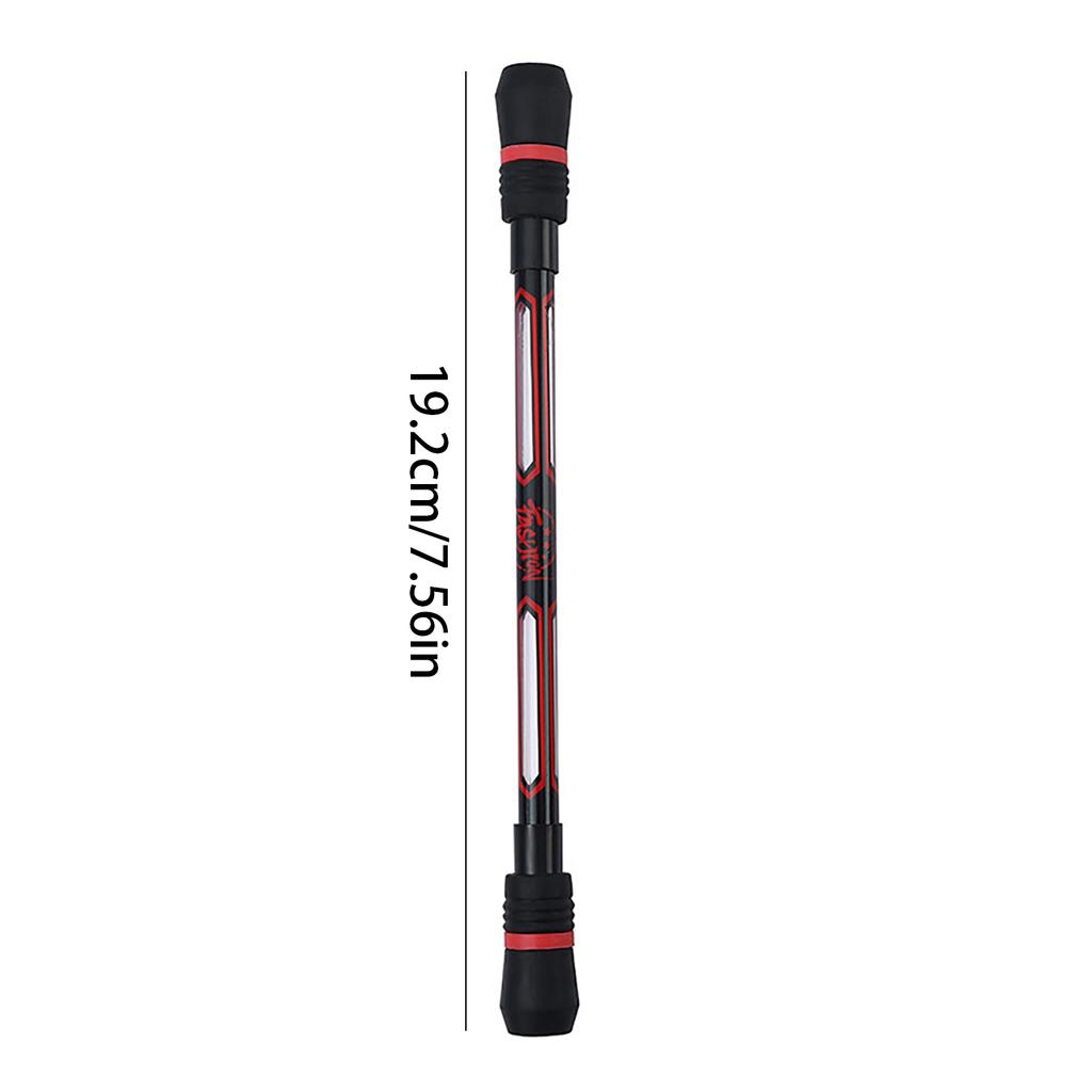 Kreativer Minimalistischer Drehstift, Stressabbau-Stift, Lustiger Schwarz-Wasserbasierter Stift zum Drehen in der Hand, Multifunktional zum Schreiben
