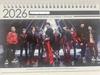 KPOP Idol Merchandise 2025-2026 2-Year Desk Calendar (Treasure_2)